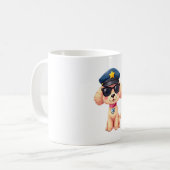 チワホアバイクサイクリックスドッグサイクリング コーヒーマグカップ (正面左)