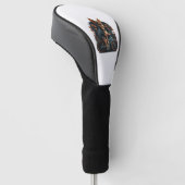 チワホアバイクサイクリックスドッグサイクリング ゴルフヘッドカバー (アングル)