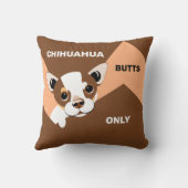 チワホアバターのみ目新し枕 クッション (裏面)