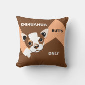 チワホアバターのみ目新し枕 クッション (正面)