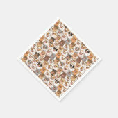 チワホアパタン スタンダードカクテルナプキン (角)