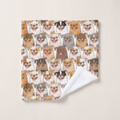 チワホアパタン バスタオルセット (ウォッシュタオル)