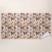 チワホアパタン ビーチタオル (正面)