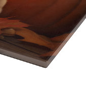 チワホアパピーオータムデライトカボチャ カッティングボード (角)