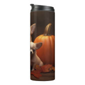 チワホアパピーオータムデライトカボチャ タンブラー (回転右)