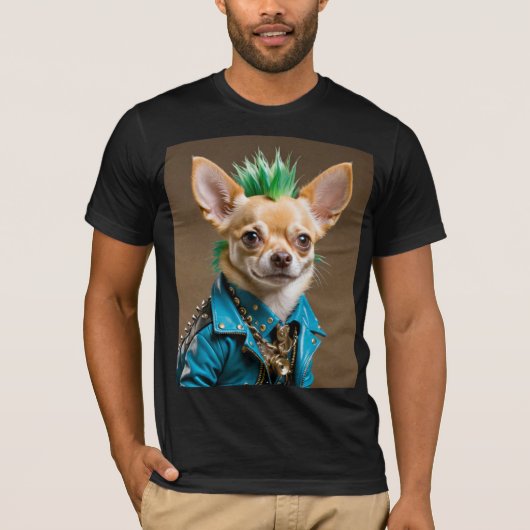 チワホアパンクロック11 Tシャツ (正面)