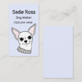 チワホアビジネスカード 名刺 (正面/裏面)