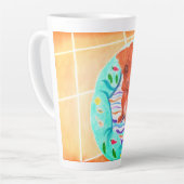 チワホアプードルミックス カフェラテマグ (左アングル)