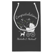 チワホアベビシャワー スモールペーパーバッグ (裏面)