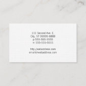 チワホアペットドッグ 名刺 (裏面)