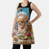 チワホアホリデーベーキング:フェスティバルクリスマス エプロン (インサイチュ)