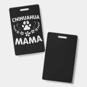 チワホアママ バッジ (表裏)