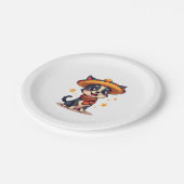 チワホアメキシコシンコデマヨおもしろい犬コピー ペーパープレート (アングル)