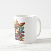 チワホアメキシコシンコデマヨおもしろい犬 コーヒーマグカップ (正面右)