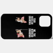 チワホアユールの通常のおばあちゃん私の赤毛 Case-Mate iPhoneケース (裏面 (横))