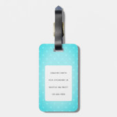 チワホアラッゲージタグ ラゲッジタグ (裏面縦)