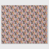 チワホアラッピング紙 ラッピングペーパー (フラット)