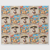 チワホアラッピング紙 ラッピングペーパー (フラット)