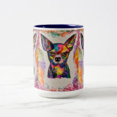 チワホアラブマグ ツートーンマグカップ (中央)