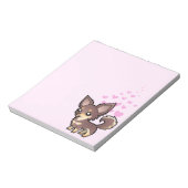 チワホアラブ(ロングコート) ノートパッド (回転)