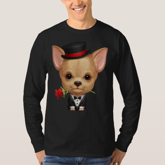 チワホア紳士 Tシャツ (正面)