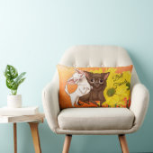 チワホワ最高のフレンド枕 ランバークッション (椅子)