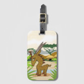 チワラアンテロープ ラゲッジタグ (正面縦)