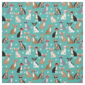 チワワおもしろいサングラス ファブリック (見本)