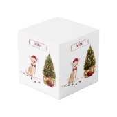 チワワおもしろいーのクリスマスドッグ フォトキューブ (裏面アングル)