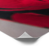 チワワかわいい私はあなたがバレンタインを愛することを願う ポスター (角)