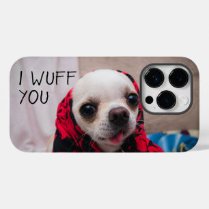 チワワかわいい私はあなたがバレンタインを愛することを願う Case-Mate iPhone 14 PROケース
