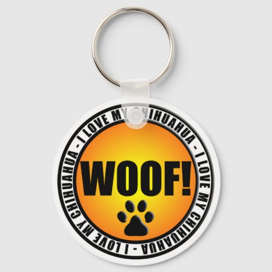 チワワが大好き！キーホルダー キーホルダー (正面)