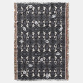 チワワとダイヤモンド スローブランケット (正面縦)