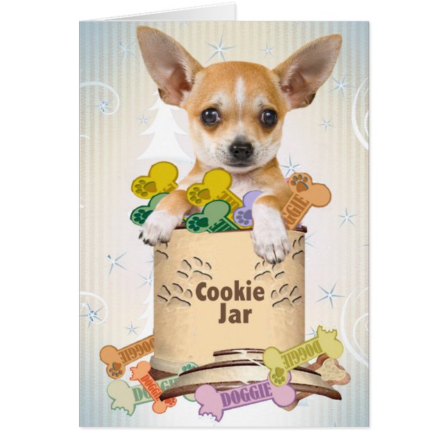 チワワによって破裂させるカード (正面)