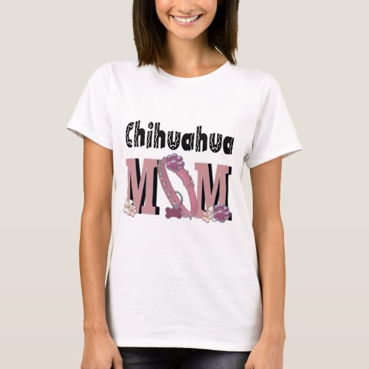 チワワのお母さん Tシャツ (正面)