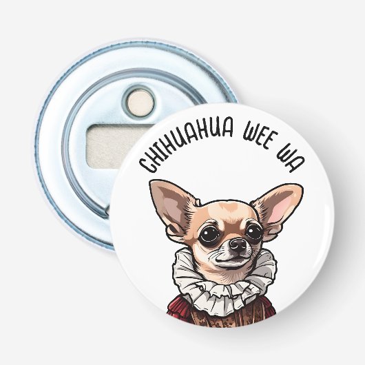 チワワのちっちゃいワン 栓抜き (正面)