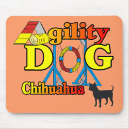 チワワのアジリティ マウスパッド