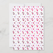 チワワのキューピッドカード シーズンカード (裏面)