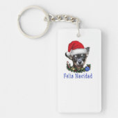 チワワのギフト キーホルダー (正面)