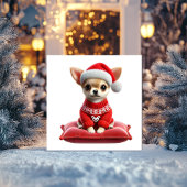 チワワのクリスマススウェーター シーズンカード