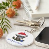 チワワのクリスマス キーホルダー (正面右)