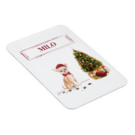 チワワのクリスマス マグネット
