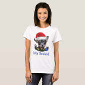 チワワのクリスマス Tシャツ (正面フル)