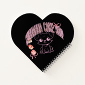 チワワのケーキ屋さん、スイーツ好き、お菓子作り、動物好きへのギフト、可愛い、犬好き ノートブック (裏面)