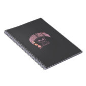 チワワのケーキ屋さん、スイーツ好き、お菓子作り、動物好きへのギフト、可愛い、犬好き ノートブック (右側)