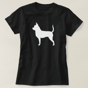 チワワのシルエット Tシャツ