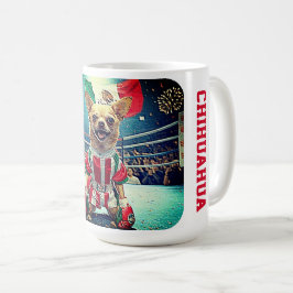 チワワのチャンピオン コーヒーマグカップ