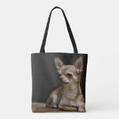 チワワのトート トートバッグ (裏面)