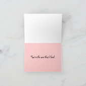 チワワのバレンタインのハートカード シーズンカード (内部)