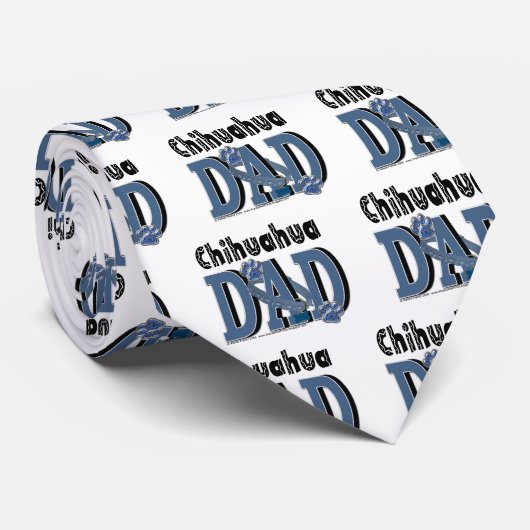 チワワのパパ ネクタイ (ロール)